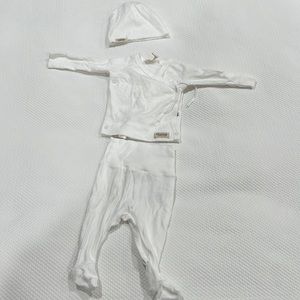 Mar Mar Copenhagen 3 piece white baby set